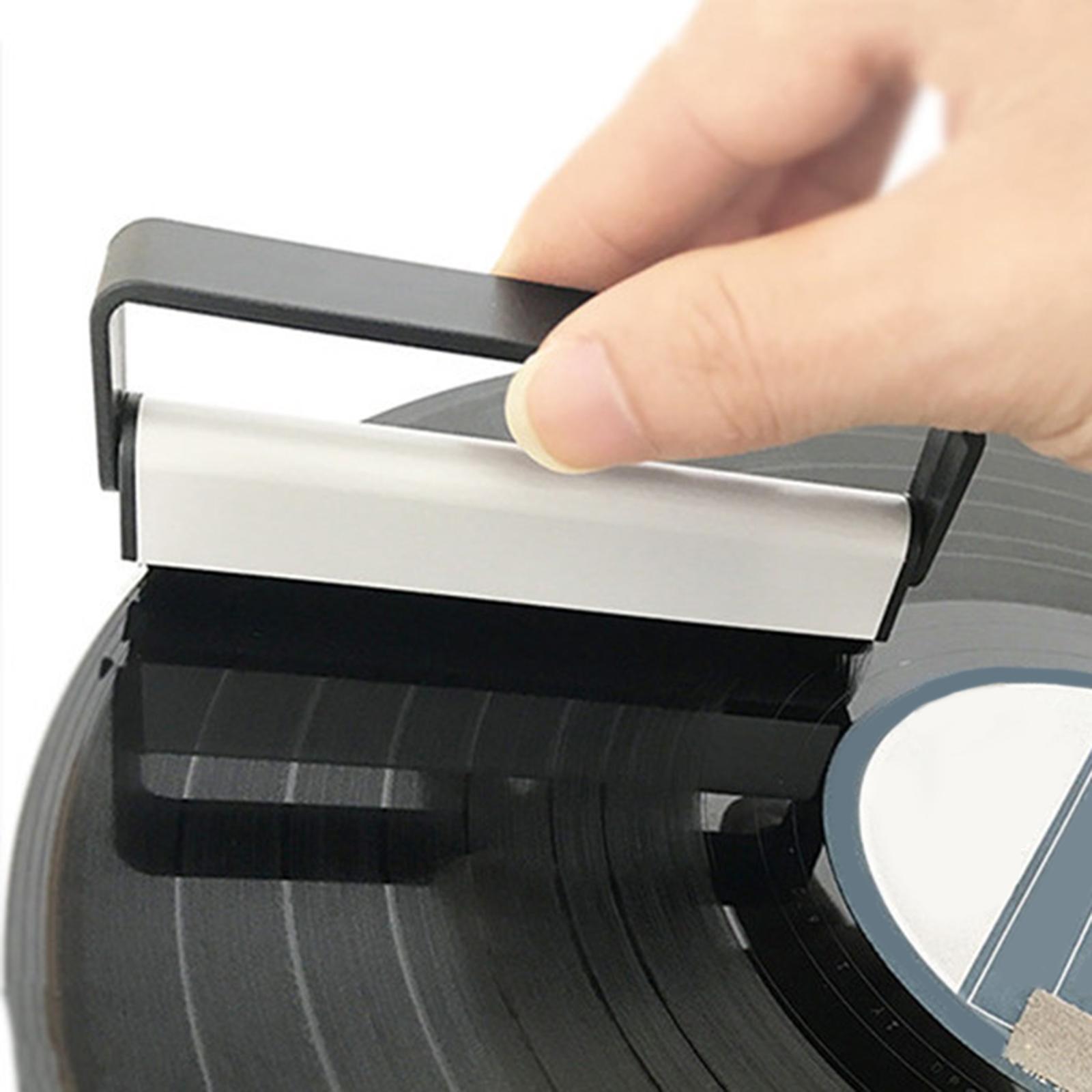 Vinyl Record Cleaner - Brosse de nettoyage pour disques vinyles,
