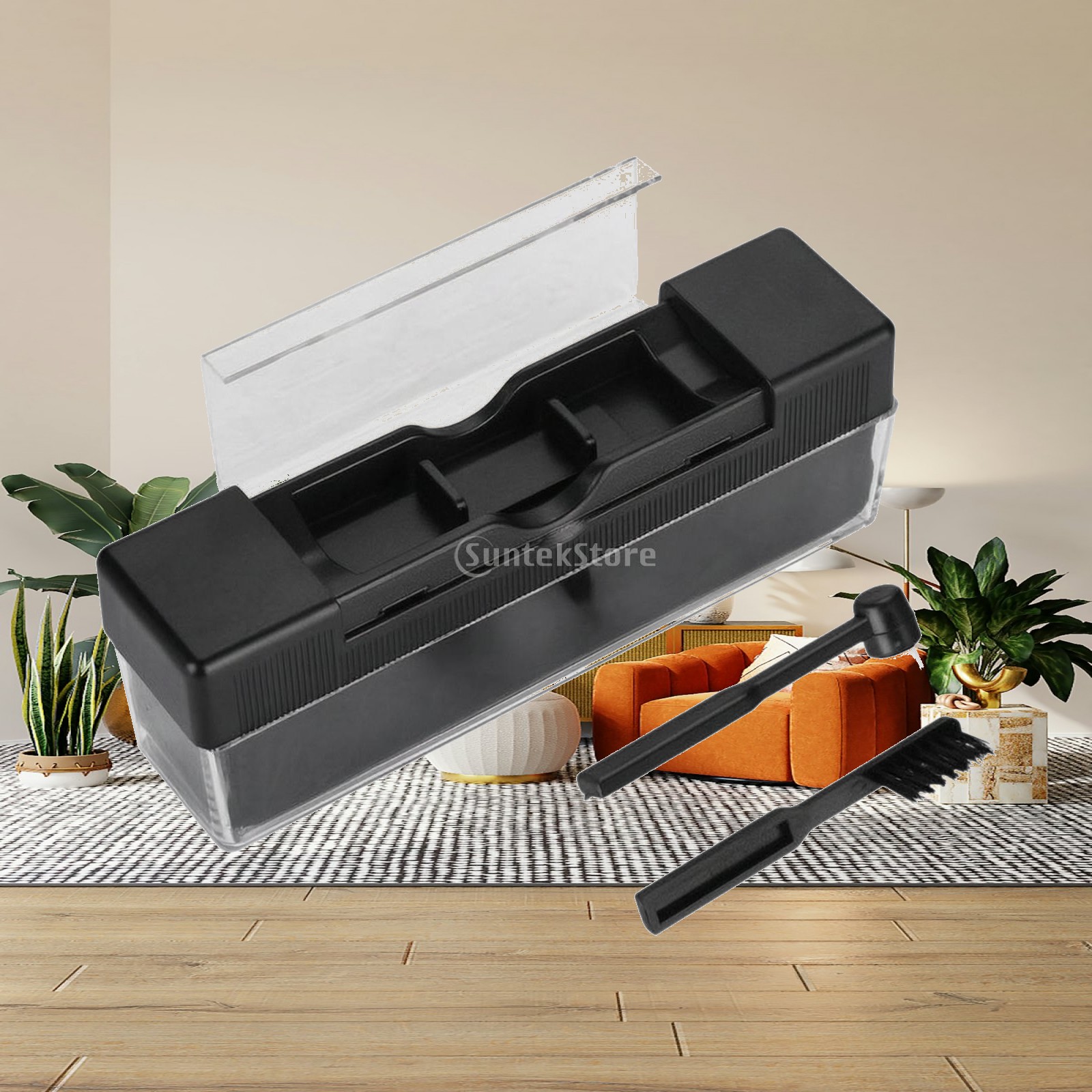 Vinyl Record Cleaner - Kit de brosses de nettoyage pour