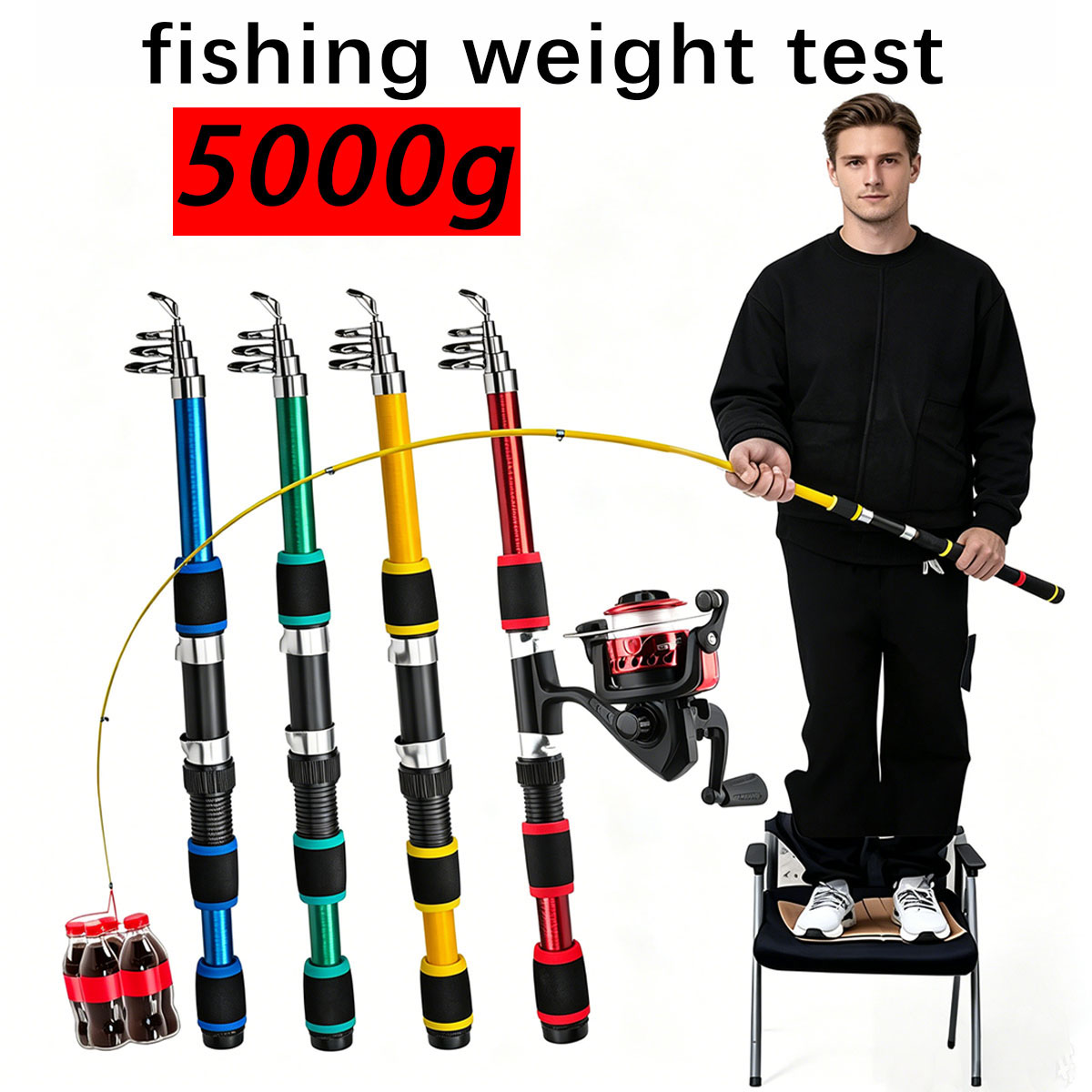 Ensemble de canne à pêche téle - Developing Tank Reel avis et prix