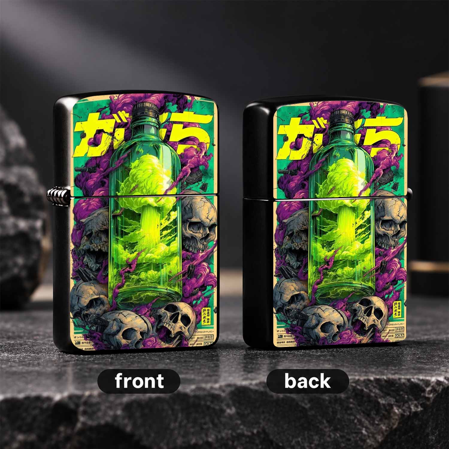Briquet rétro cyber, design or - Vintage Collectible Bottles avis et prix