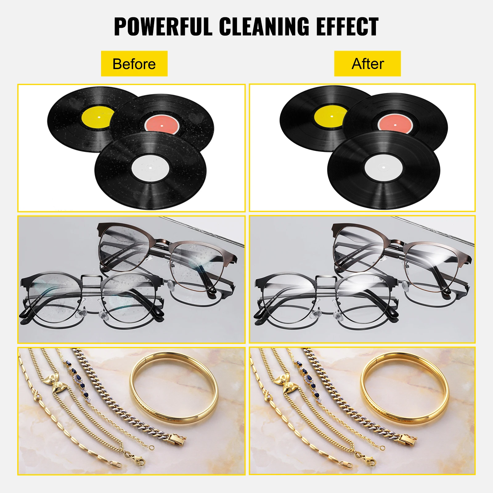 Nettoyeur à ultrasons SIHAO 6L - Vinyl Record Cleaner avis et prix
