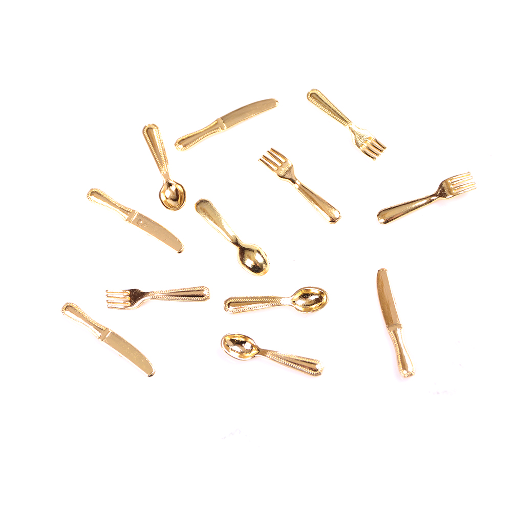12 pièces 1:12 Mini Vintage ma - Vintage Collectible Spoons avis et prix